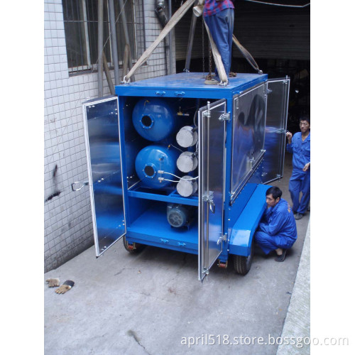 Mobile-trailer vacuum insulating oil purifier,oil filtration machine